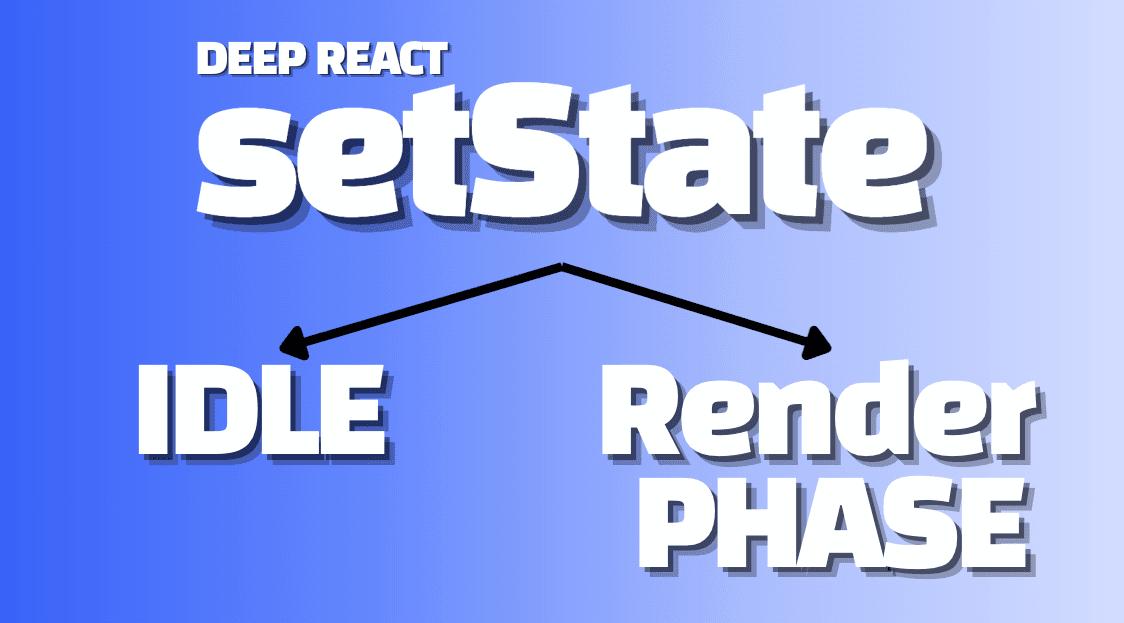 setState를 구성하는 IDLE과 Render Phase에 대해 알아보자